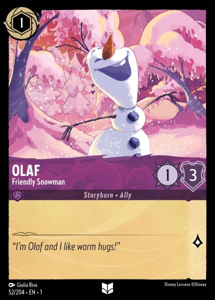 052/204 - Olaf - Friendly Snowman - The First Chapter