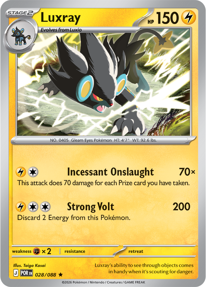028/088 - Luxray - Perfect Order