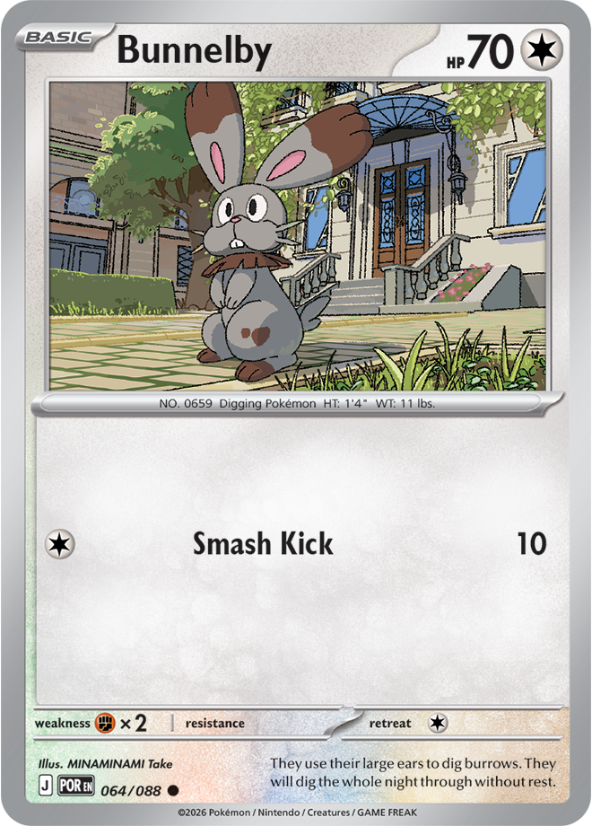 064/088 - Bunnelby - Perfect Order