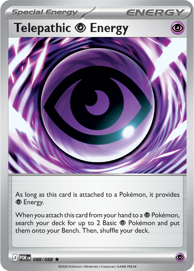 088/088 - Telepathic Psychic Energy - Perfect Order