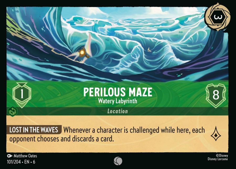 101/204 - Perilous Maze - Watery Labyrinth - Azurite Sea
