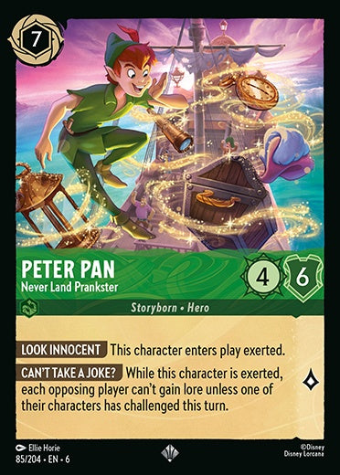 085/204 - Peter Pan - Never Land Prankster - Azurite Sea
