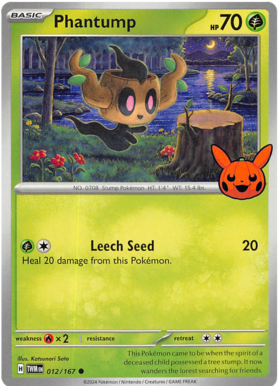 012/167 - Phantump - Trick or Trade 2024 - Twilight Masquerade