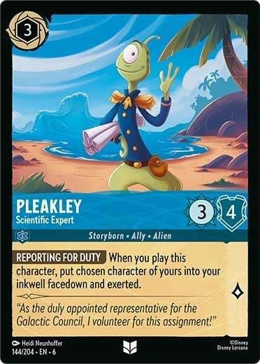 144/204 - Pleakley - Scientific Expert - Azurite Sea