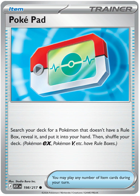198/217 - Poke Pad - Ascended Heroes