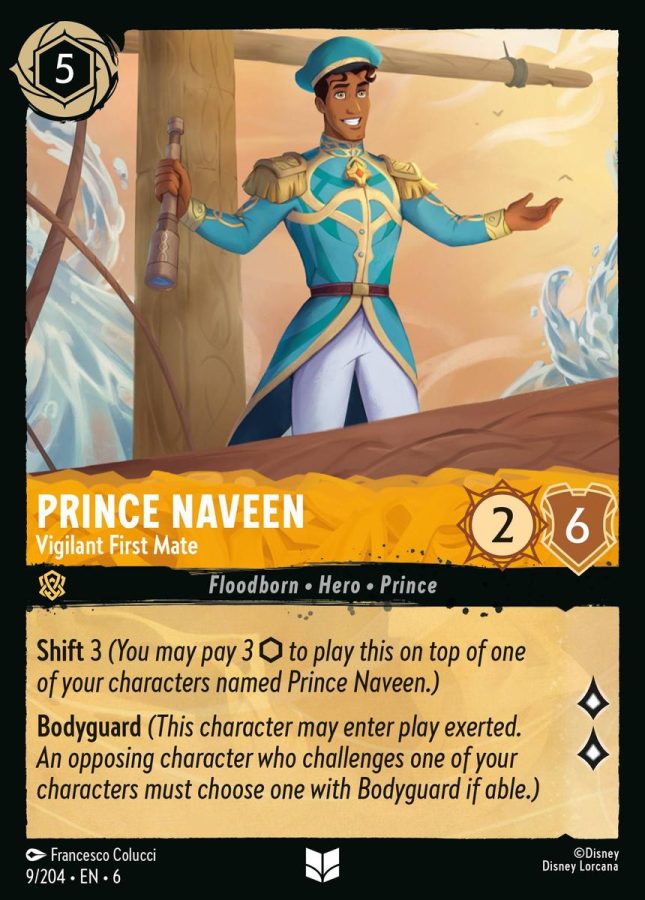 009/204 - Prince Naveen - Vigilant First Mate - Azurite Sea