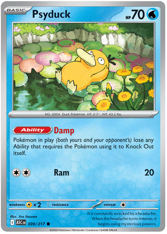 039/217 - Psyduck - Ascended Heroes