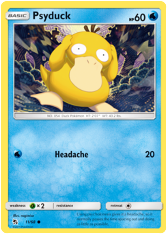 011/68 - Psyduck - Hidden Fates