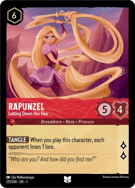 121/204 - Rapunzel - Letting Down Her Hair - The First Chapter