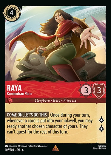 107/204 - Raya - Kumandran Rider - Azurite Sea