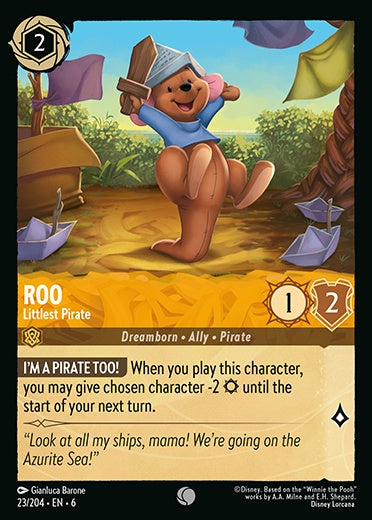023/204 - Roo - Littlest Pirate - Azurite Sea