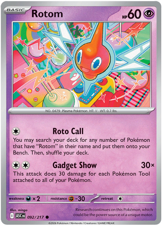 092/217 - Rotom - Ascended Heroes
