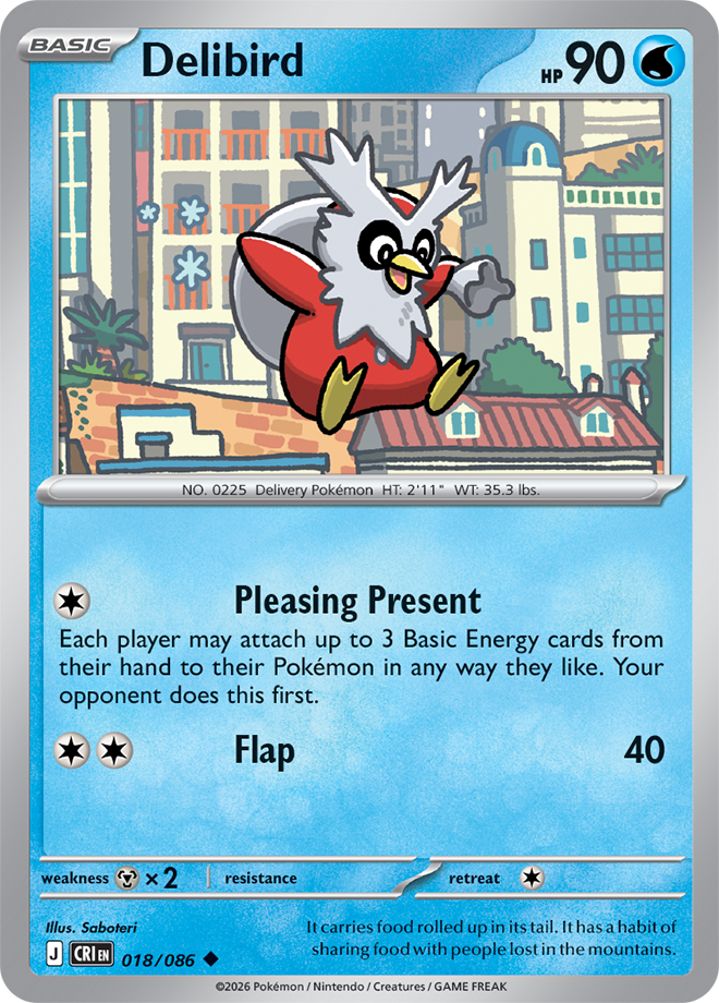 018/086 - Delibird - Chaos Rising