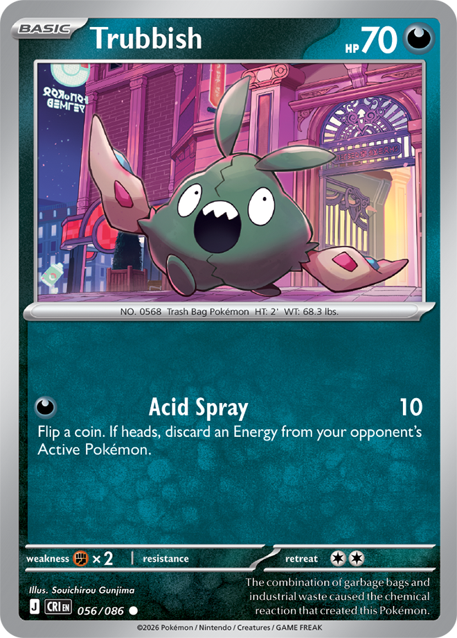 056/086 - Trubbish - Chaos Rising