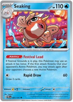 021/131 - Seaking - Prismatic Evolutions