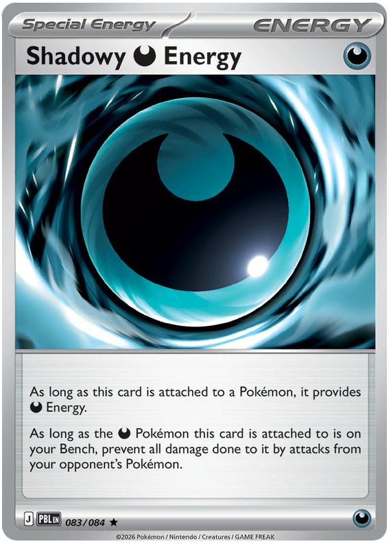083/084 - Shadowy Darkness Energy - Pitch Black