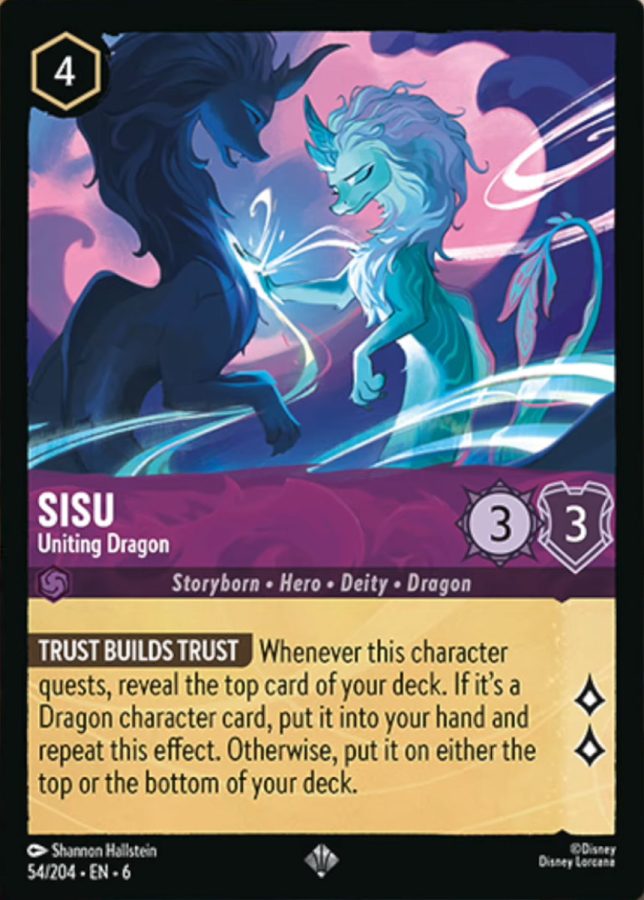 054/204 - Sisu - Uniting Dragon - Azurite Sea