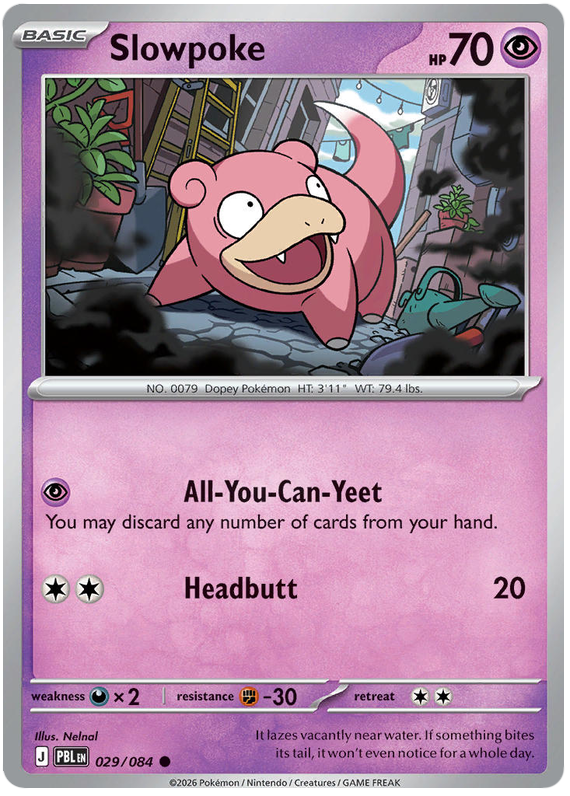 029/084 - Slowpoke - Pitch Black