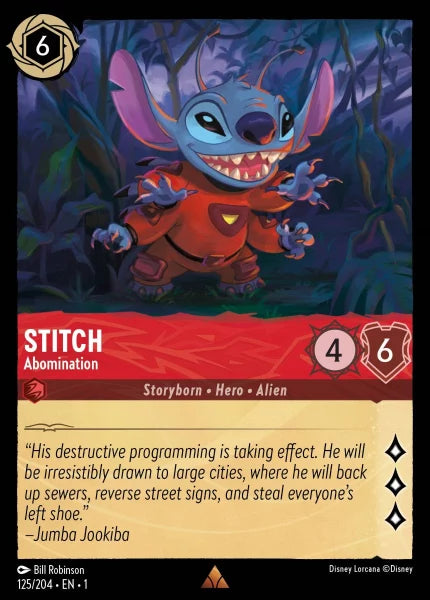 125/204 - Stitch - Abomination - The First Chapter