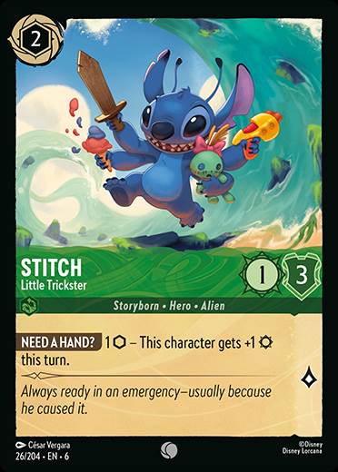 026/204 - Stitch - Little Trickstar - Azurite Sea