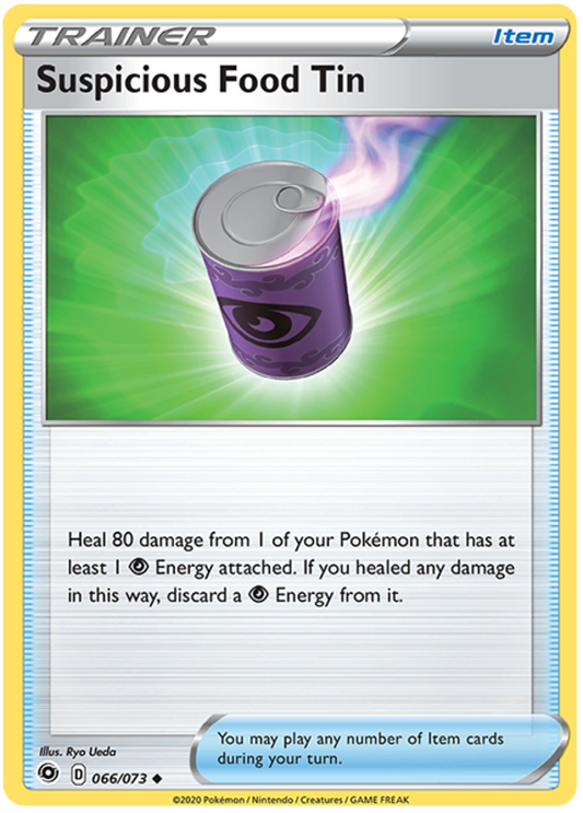 066/073 - Suspicious Food Tin - Champions Path