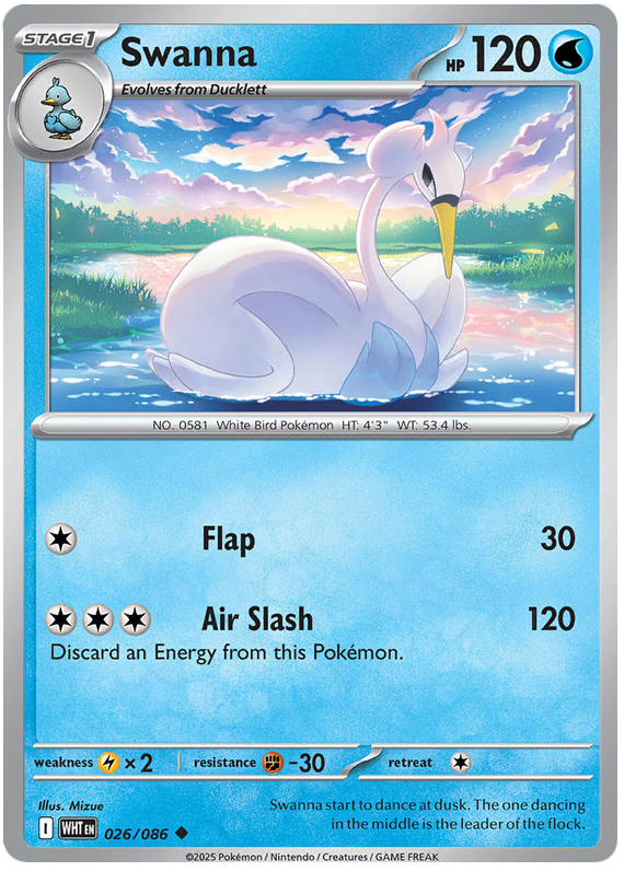 026/086 - Swanna - White Flare