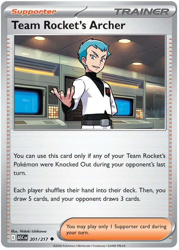 201/217 - Team Rocket’s Archer - Ascended Heroes