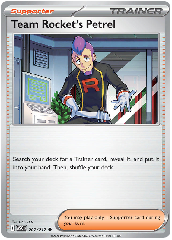 207/217 - Team Rocket’s Petrel - Ascended Heroes