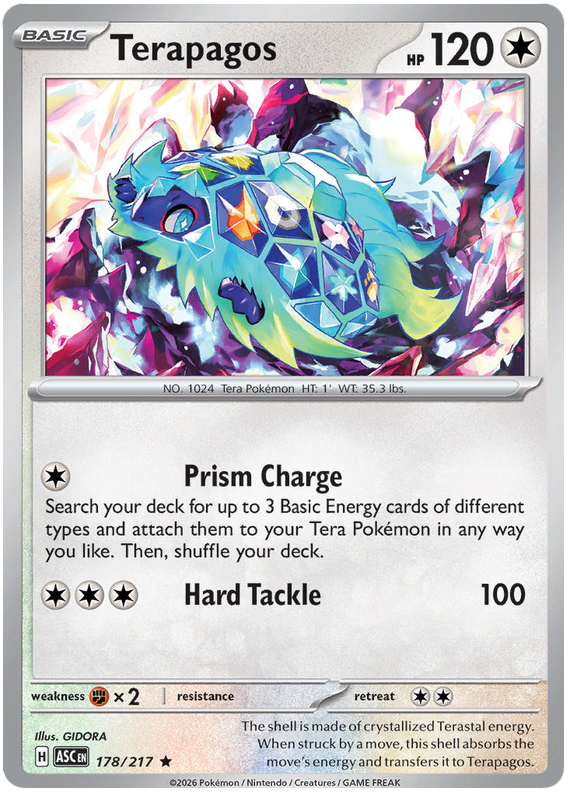 178/217 - Terapagos - Ascended Heroes