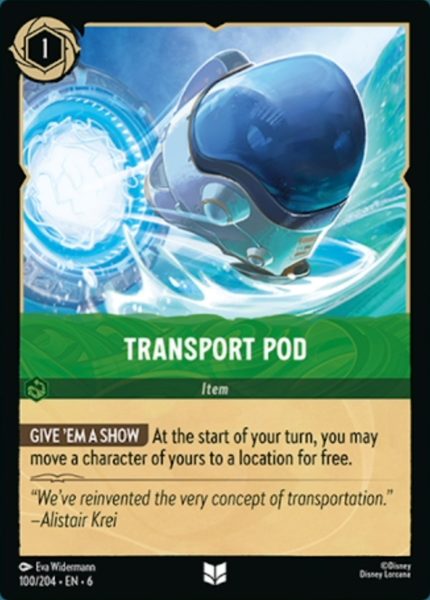 100/204 - Transport Pod - Azurite Sea