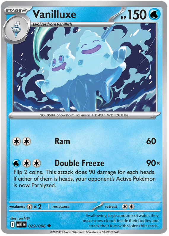 029/086 - Vanilluxe - White Flare