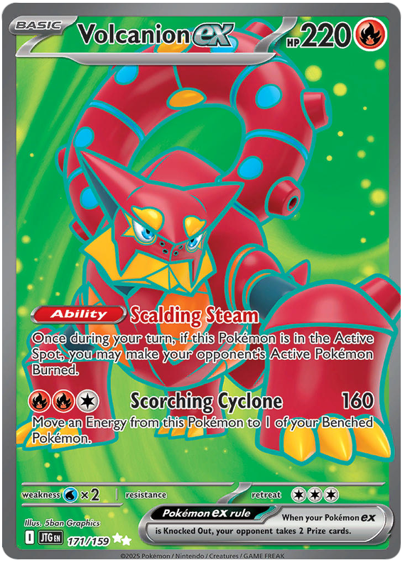 171/159 - Volcanion ex - Journey Together