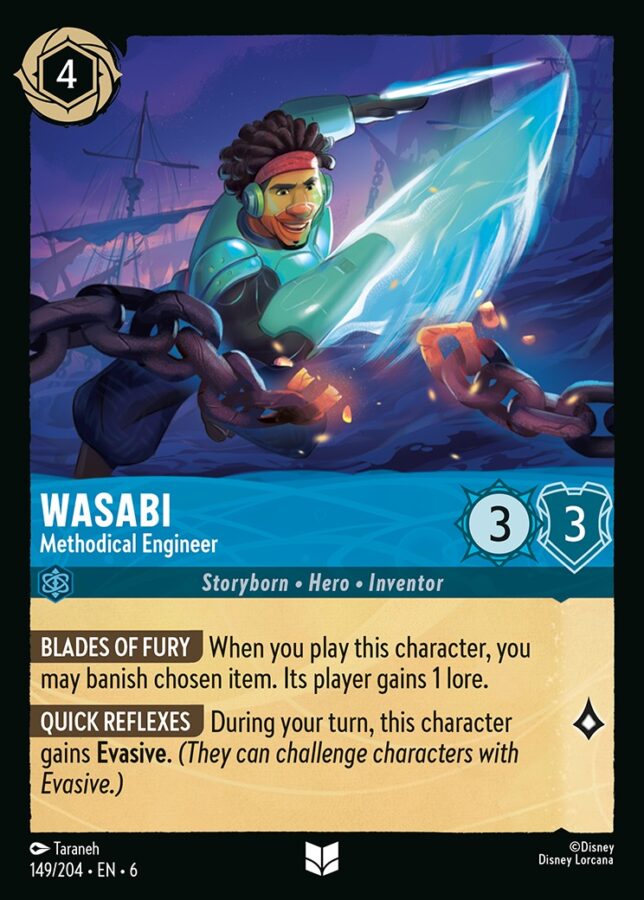 149/204 - Wasabi - Methodical Engineer - Azurite Sea