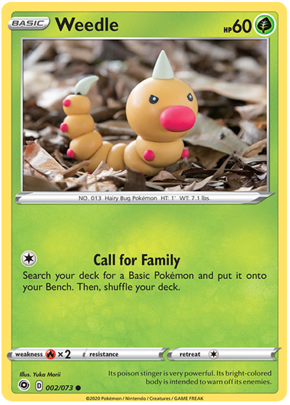 002/073 - Weedle - Champions Path