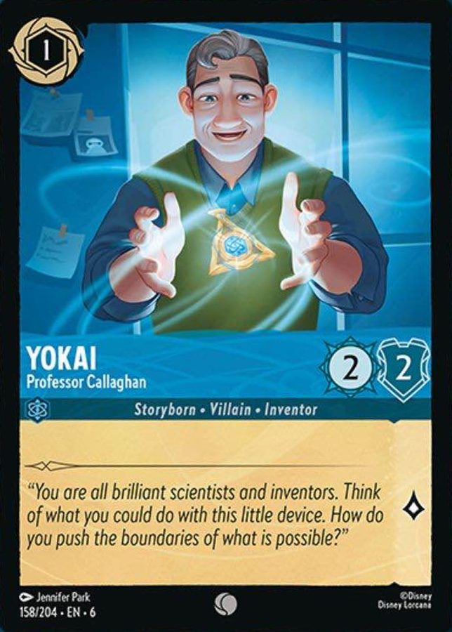 158/204 - Yokai - Professor Callaghan - Azurite Sea