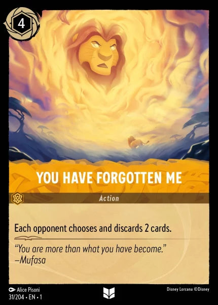 031/204 - You Have Forgotten Me - The First Chapter