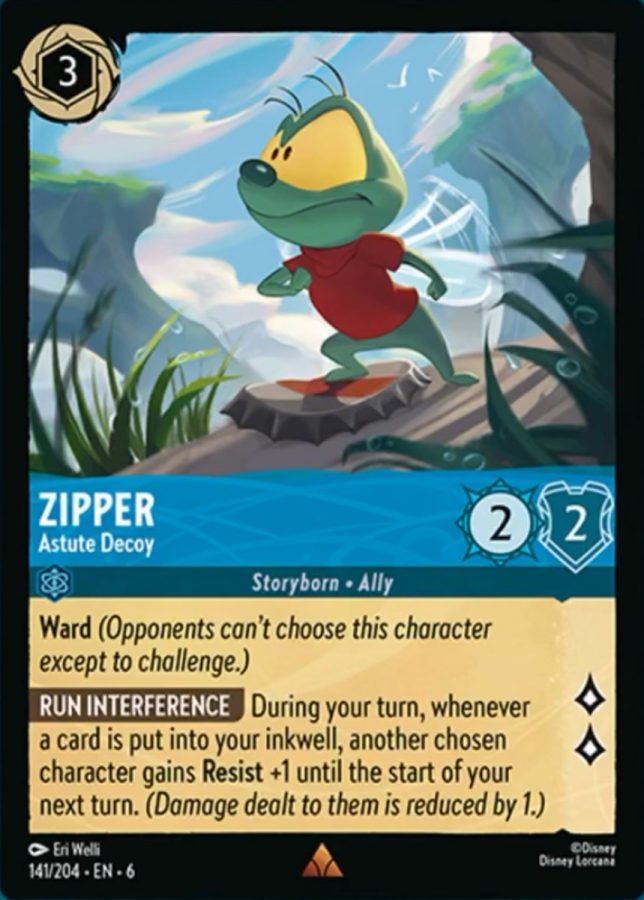 141/204 - Zipper - Astute Decoy - Azurite Sea