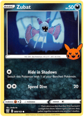 089/163 Zubat - Trick or Trade - Battle Styles