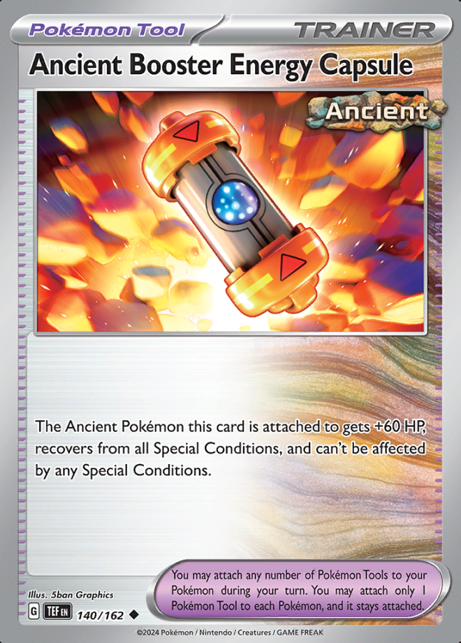 140/162 - Ancient Booster Energy Capsule - Temporal Forces