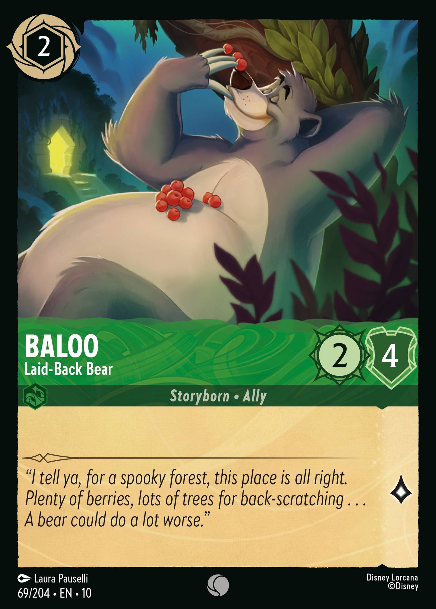 069/204 - Baloo - Laid-Back Bear - Whisper in the Wind