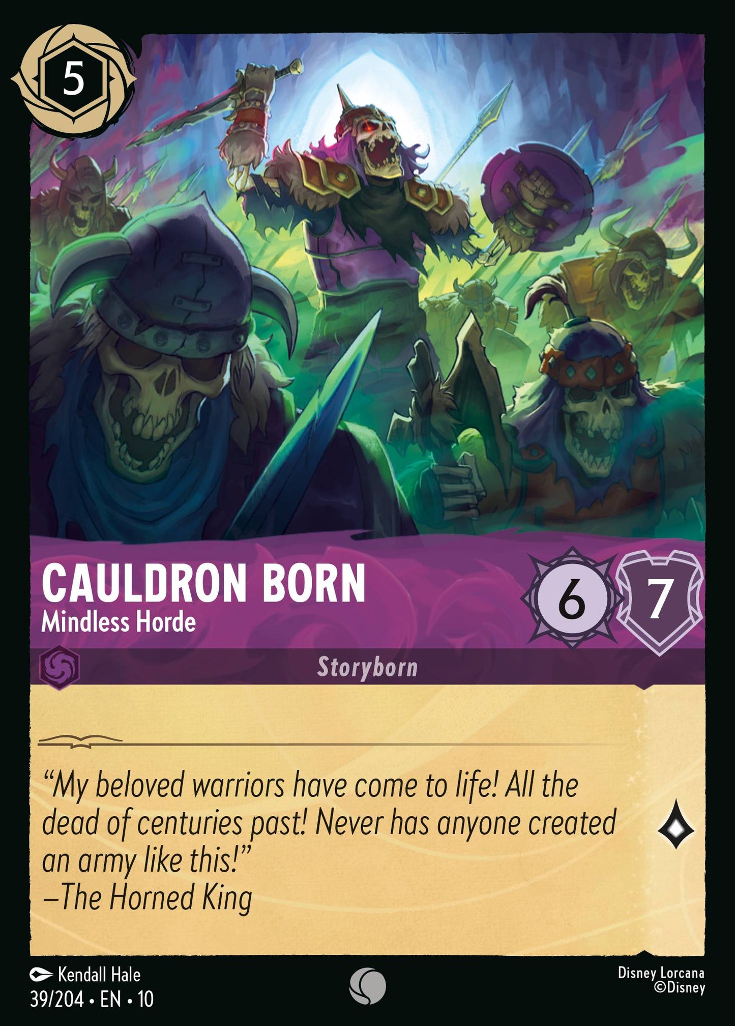 039/204 - Cauldron Born - Mindless Horde - Whisper in the Wind