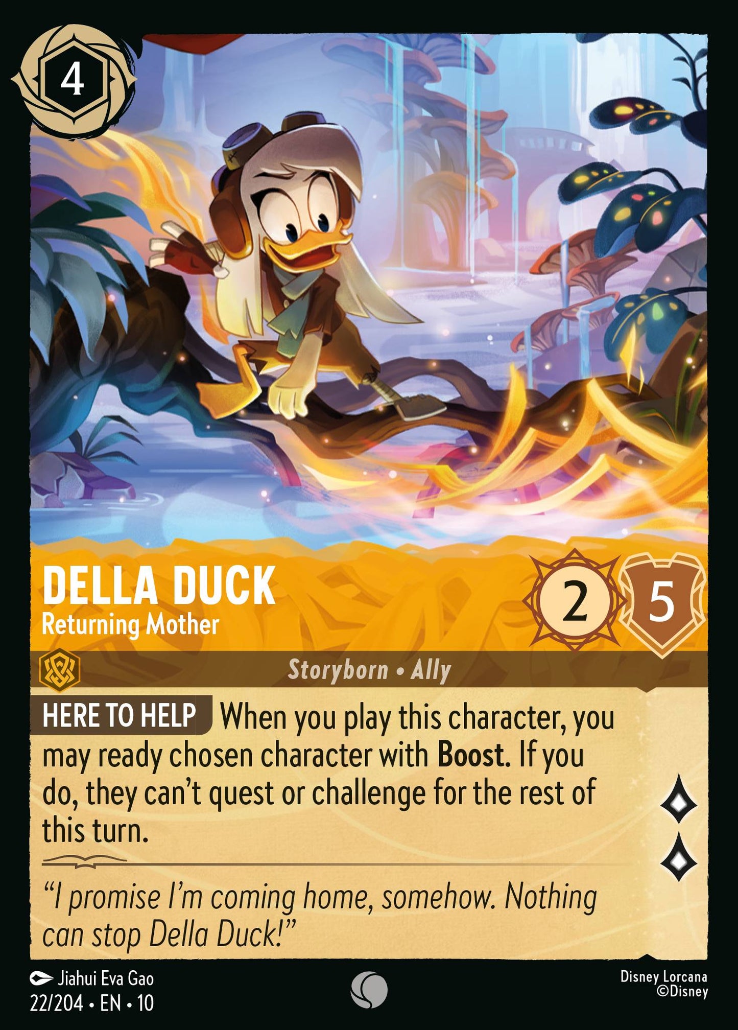022/204 - Della Duck - Returning Mother - Whisper in the Wind