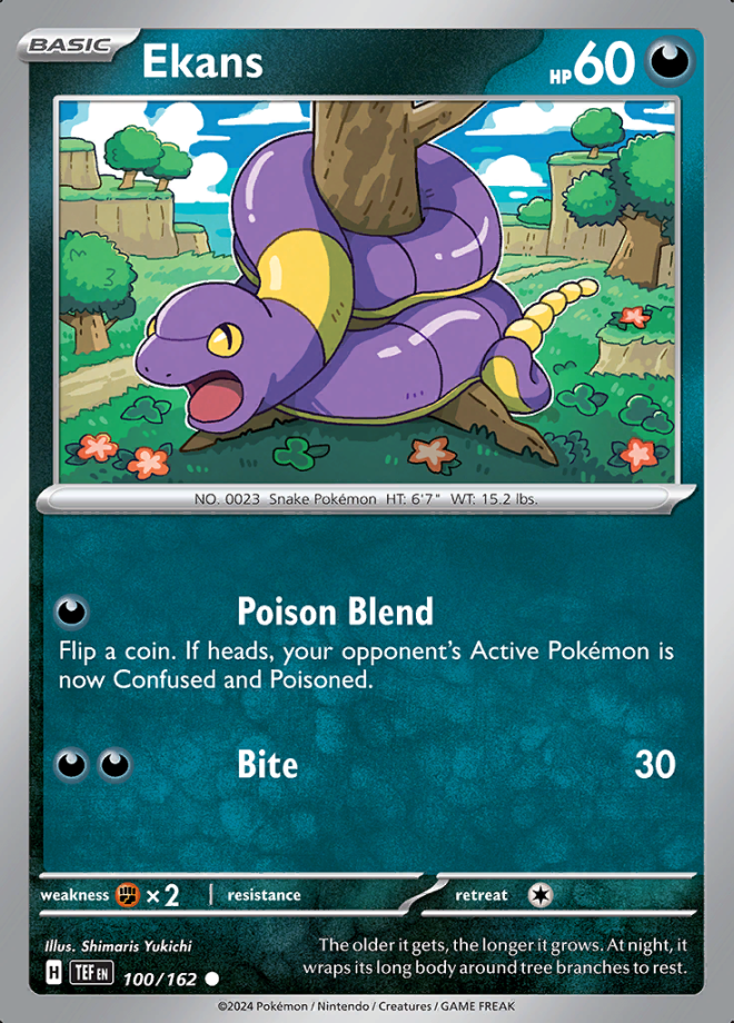 100/162 - Ekans - Temporal Forces
