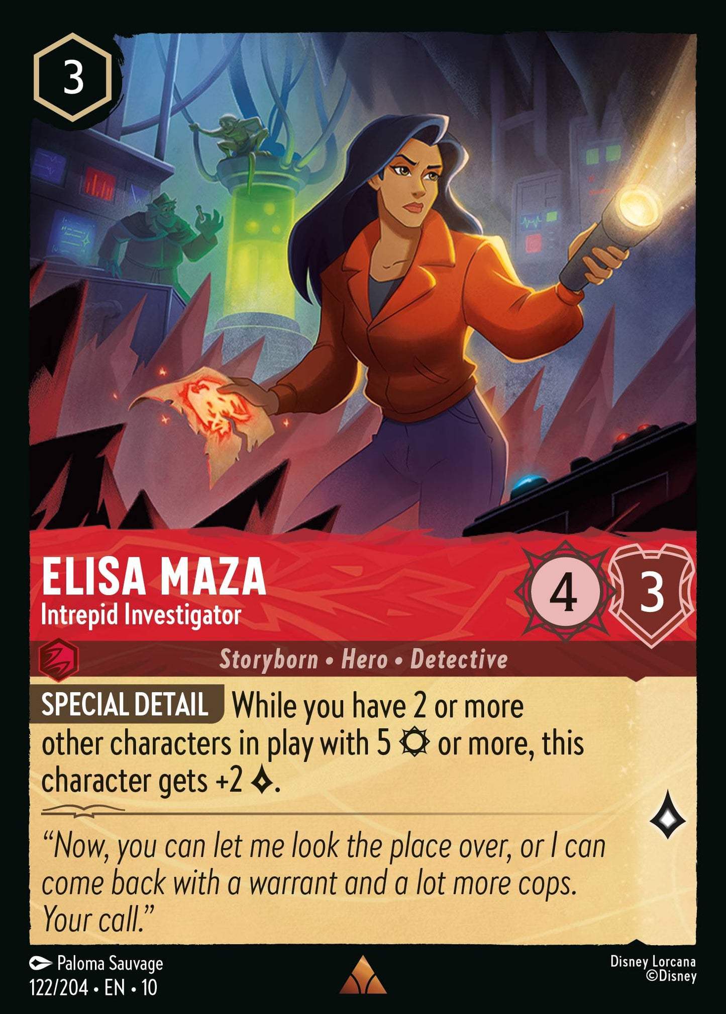 122/204 - Elisa Maza - Intrepid Investigator - Whisper in the Wind