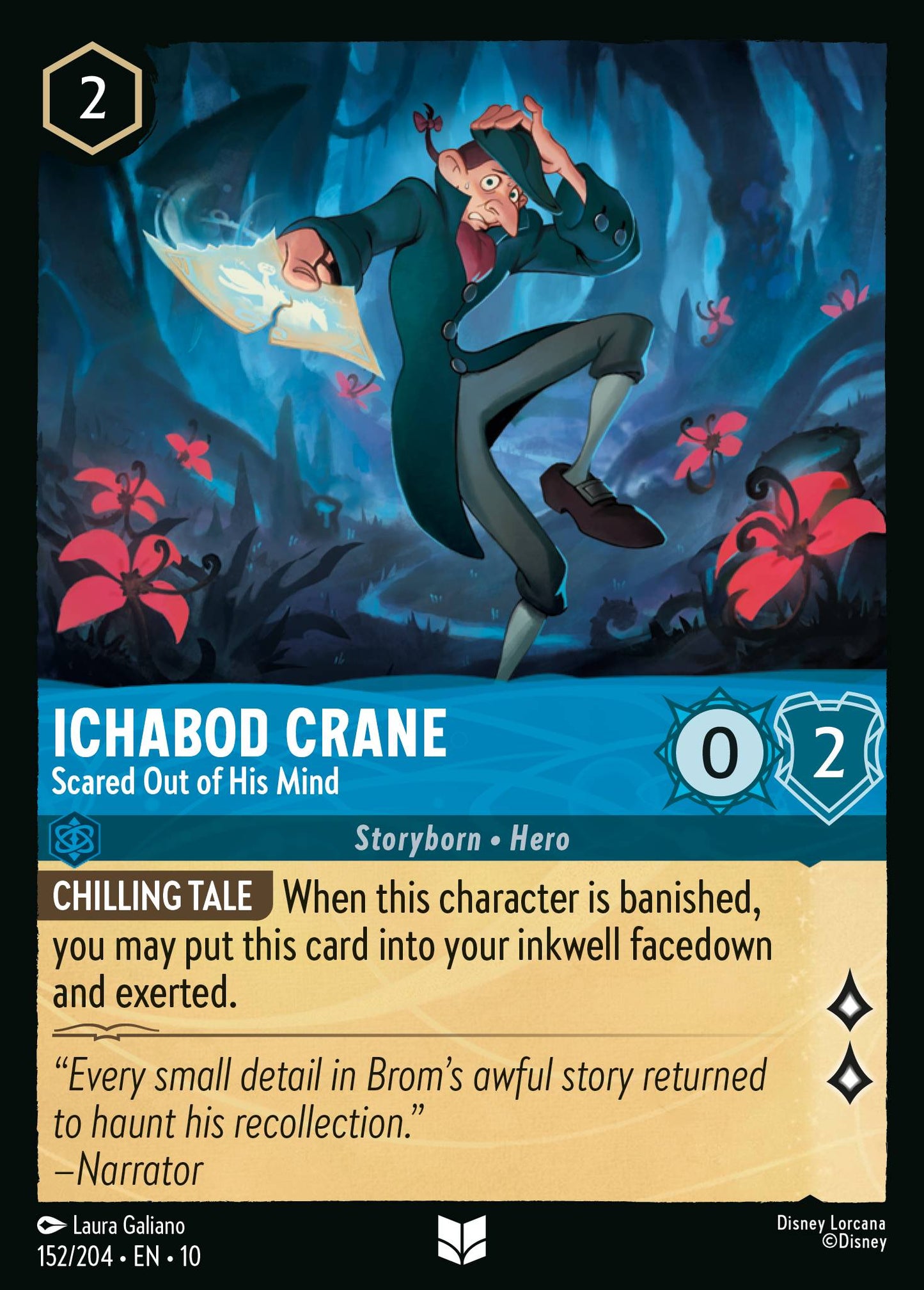 152/204 - Ichabod Crane - Scared Out of His Mind - Whisper in the Wind