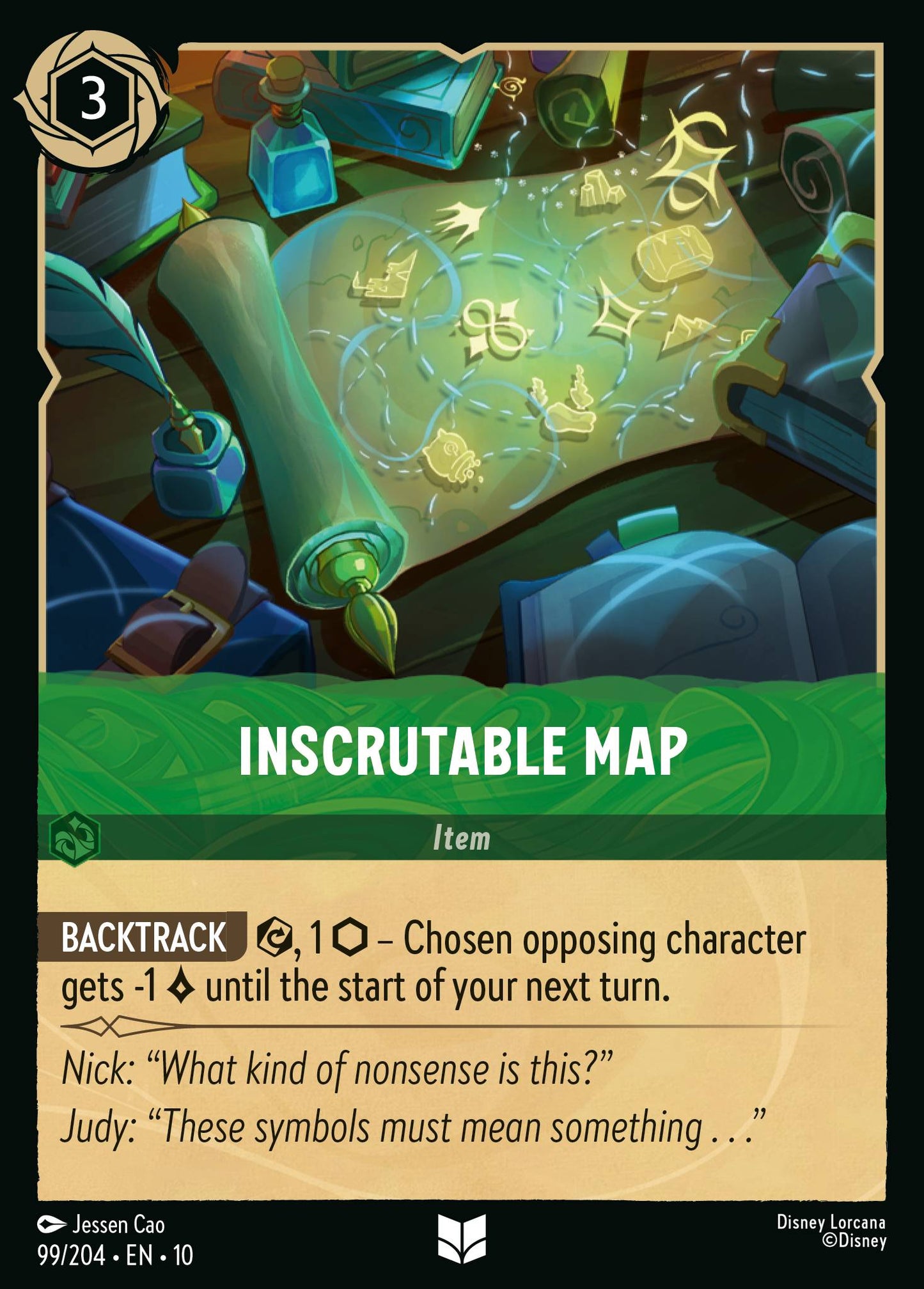 099/204 - Inscrutable Map - Whisper in the Wind