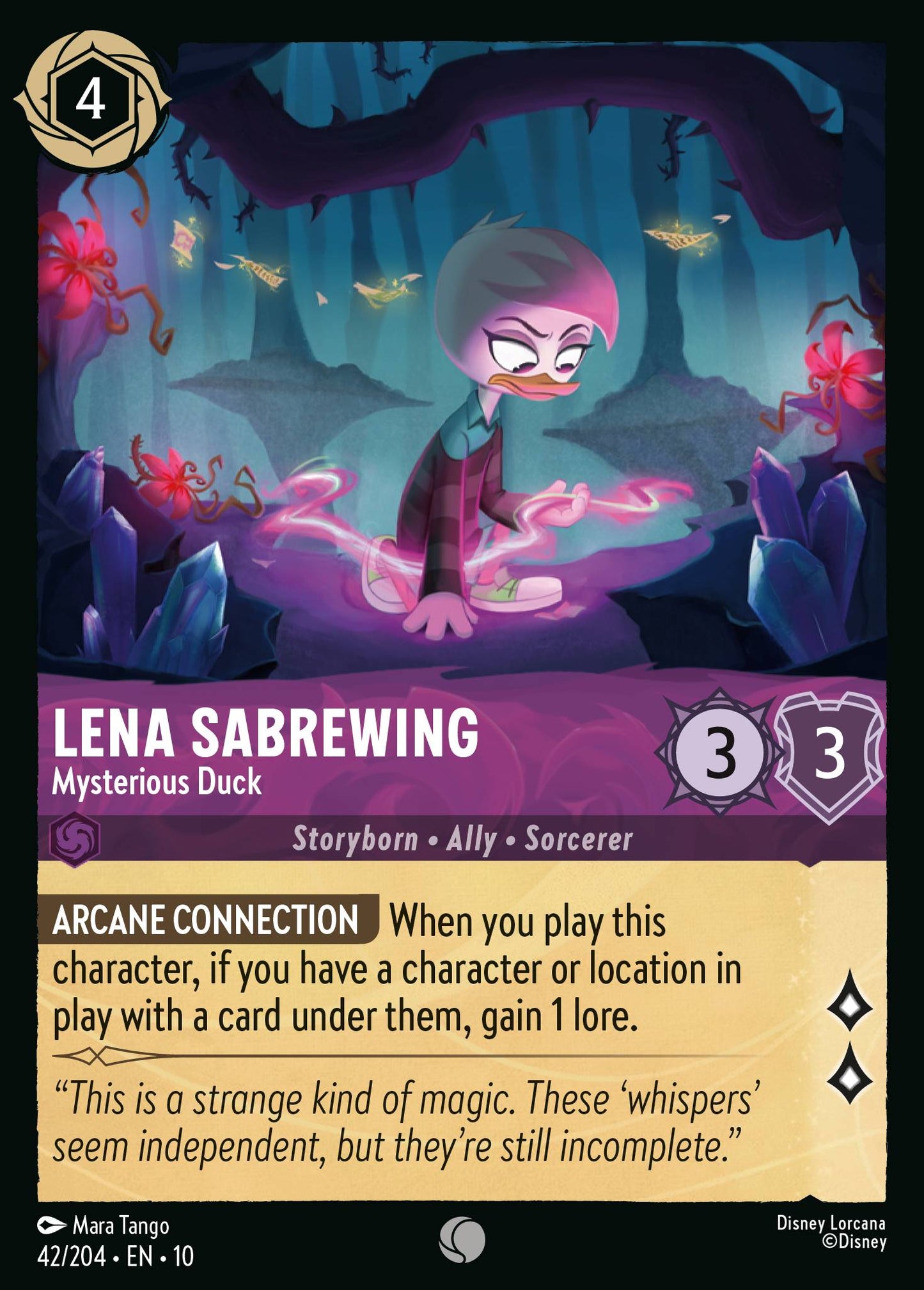 042/204 - Lena Sabrewing - Mysterious Duck - Whisper in the Wind
