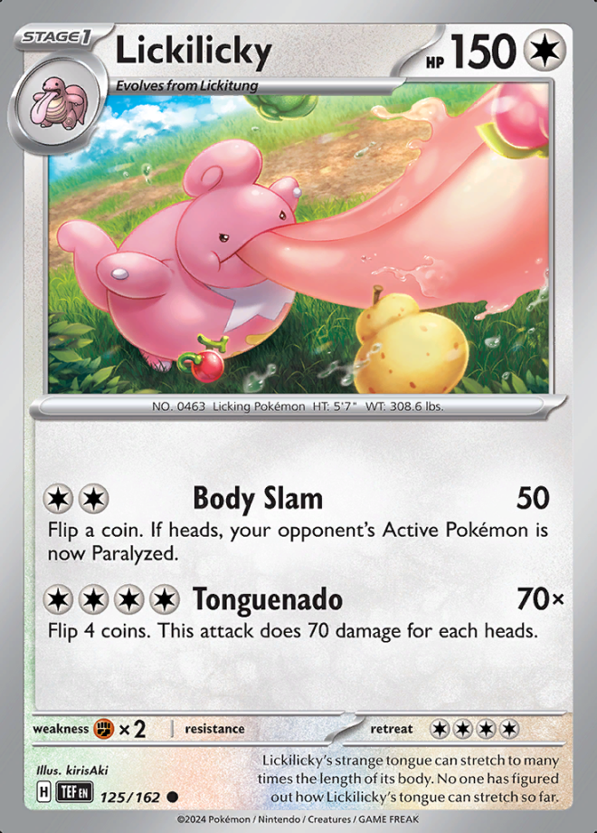 125/162 - Lickilicky - Temporal Forces
