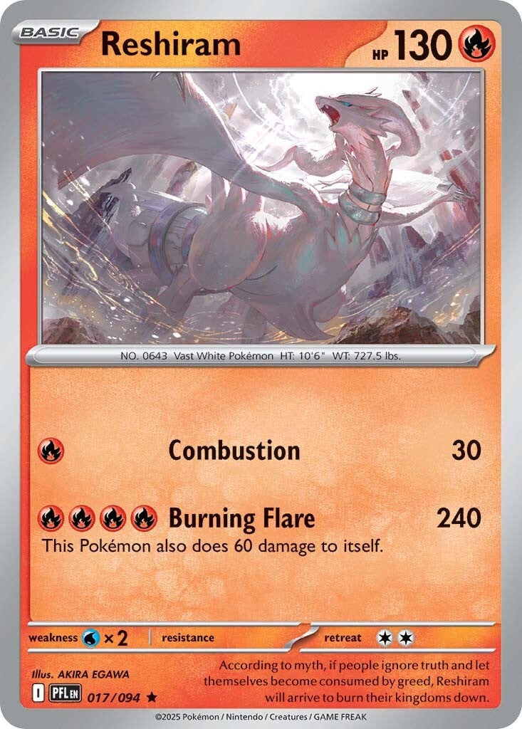 017/094 - Reshiram - Phantasmal Flames