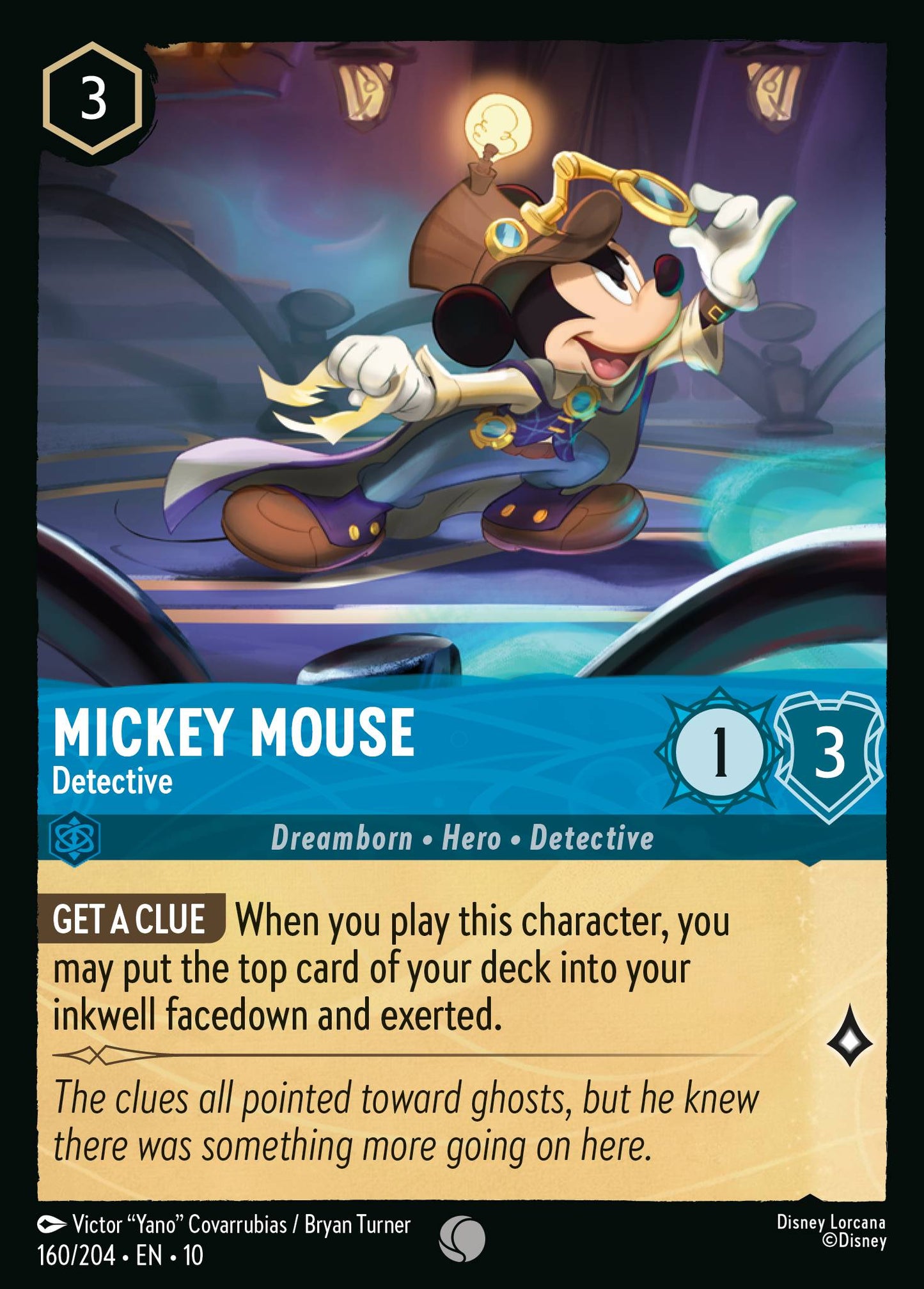 160/204 - Mickey Mouse - Detective - Whisper in the Wind